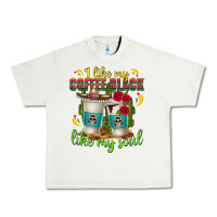 Pistachio I Like My Coffee Black Like My Soul Urban Heavy Tee - texasbilliewilder
