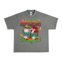 Tornado I Like My Coffee Black Like My Soul Urban Heavy Tee - texasbilliewilder