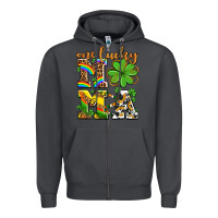 Smoke one lucky mama Zipper Hoodie - AdoDesignShop