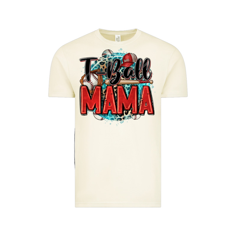 T Ball Mama Vintage Tee by Zillion Design Studio | Teevron