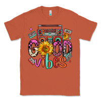 Copper good vibes cassette boombox Classic Tee - FaDigitalArtStudio