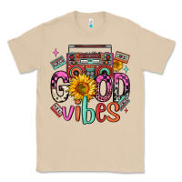 Mushroom good vibes cassette boombox Classic Tee - FaDigitalArtStudio