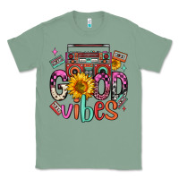 Sage good vibes cassette boombox Classic Tee - FaDigitalArtStudio