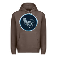 Coffee Sea Emperor Transparent Graphic Premium Hoodie - Bettercallsaul