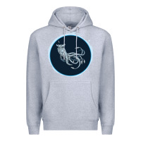 Heather Grey Sea Emperor Transparent Graphic Premium Hoodie - Bettercallsaul