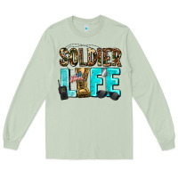 Matcha soldier  life Long Sleeve Tee - AdoDesignShop