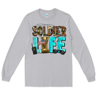 Moon Dust soldier  life Long Sleeve Tee - AdoDesignShop