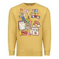 Antique Gold can't talk right now doing speech therapy stuff Premium Sweatshirt - MaliasSmallBusiness