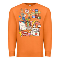 Carrot can't talk right now doing speech therapy stuff Premium Sweatshirt - MaliasSmallBusiness