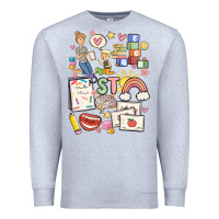 Heather Grey can't talk right now doing speech therapy stuff Premium Sweatshirt - MaliasSmallBusiness