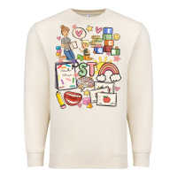 Sandshell can't talk right now doing speech therapy stuff Premium Sweatshirt - MaliasSmallBusiness