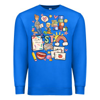 True Royal can't talk right now doing speech therapy stuff Premium Sweatshirt - MaliasSmallBusiness