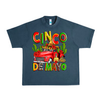 Midnight Navy cinco de mayo truck Urban Heavy Tee - Zillion Design Studio