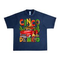 Navy cinco de mayo truck Urban Heavy Tee - Zillion Design Studio