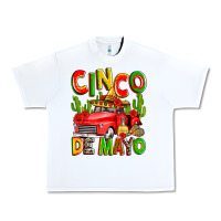 White cinco de mayo truck Urban Heavy Tee - Zillion Design Studio