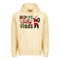 Pina Colada Holly Jolly vibes Christmas with Santa Premium Hoodie - NancyCooperArtShop