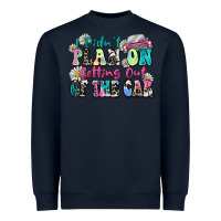 Navy i didn't plan on getting out of the car Heavyweight Sweatshirt - Zillion Design Studio