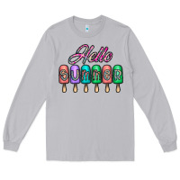 Moon Dust hello summer Long Sleeve Tee - CowhideDigitalArt