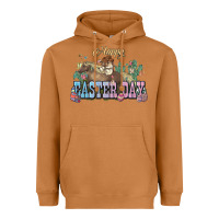 Meerkat Happy Easter Day Rodeo Heavyweight Hoodie - NancyCooperArtShop