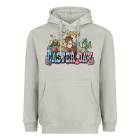 Moon Dust Happy Easter Day Rodeo Heavyweight Hoodie - NancyCooperArtShop