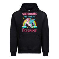Black unicorns are born in november Urban Hoodie - Jasminsmagicworld