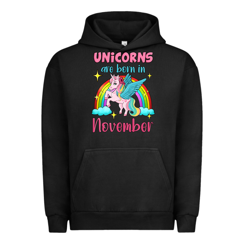 Unicorns Are Born In November Urban Hoodie by Jasminsmagicworld | Teevron