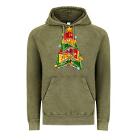Vintage Olive christmas book tree Vintage Hoodie - Zillion Design Studio