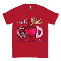 Red with god all things are possible Classic Tee - OliviaCreatesArt