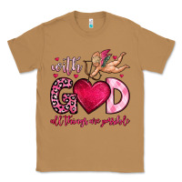 Toasted Coconut with god all things are possible Classic Tee - OliviaCreatesArt