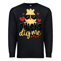 Black chicks dig me Premium Sweatshirt - MaliasSmallBusiness