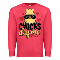 Cardinal chicks dig me Premium Sweatshirt - MaliasSmallBusiness