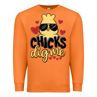 Carrot chicks dig me Premium Sweatshirt - MaliasSmallBusiness