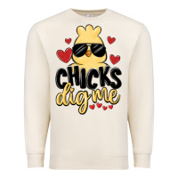 Sandshell chicks dig me Premium Sweatshirt - MaliasSmallBusiness