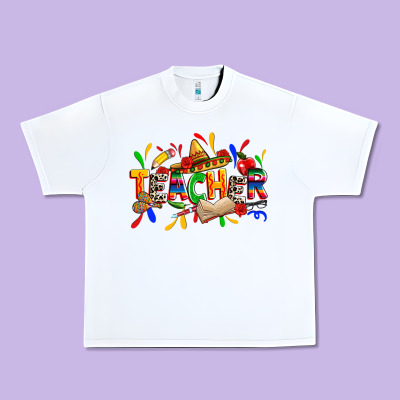 Cinco De Mayo Teacher Urban Heavy Tee Designed By Zillion Design Studio