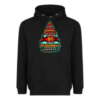 Black aztec arrowhead Heavyweight Hoodie - Jasminsmagicworld