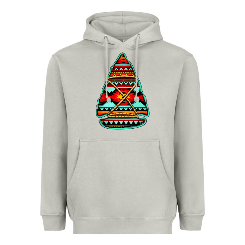 Aztec Arrowhead Heavyweight Hoodie by Jasminsmagicworld | Teevron