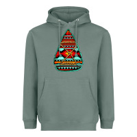 Sage aztec arrowhead Heavyweight Hoodie - Jasminsmagicworld