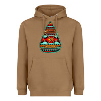 Toasted Coconut aztec arrowhead Heavyweight Hoodie - Jasminsmagicworld