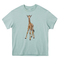 Arona baby giraffe Heavy Core Tee - LillyAllenDesigns