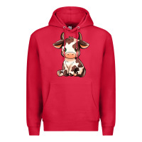 Cardinal Baby Brown Cow Premium Hoodie - MaliasSmallBusiness