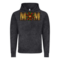 Vintage Black Christmas Sunflower Mom Vintage Hoodie - RanaPortraitStore