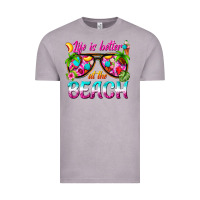 Vintage Zinc life is better at the beach Vintage Tee - texasbilliewilder