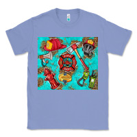 Colony Blue firefighter elementary Classic Tee - HRA Design Shop