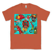 Copper firefighter elementary Classic Tee - HRA Design Shop