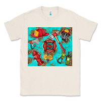 Natural firefighter elementary Classic Tee - HRA Design Shop