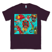 Plum firefighter elementary Classic Tee - HRA Design Shop