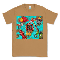 Toasted Coconut firefighter elementary Classic Tee - HRA Design Shop