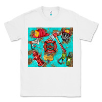 White firefighter elementary Classic Tee - HRA Design Shop