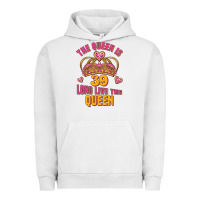 Pigment Lunar Rock the queen is 39 long live the queen Urban Hoodie - Jasminsmagicworld