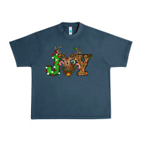 Midnight Navy christmas joy Urban Heavy Tee - RanaPortraitStore
